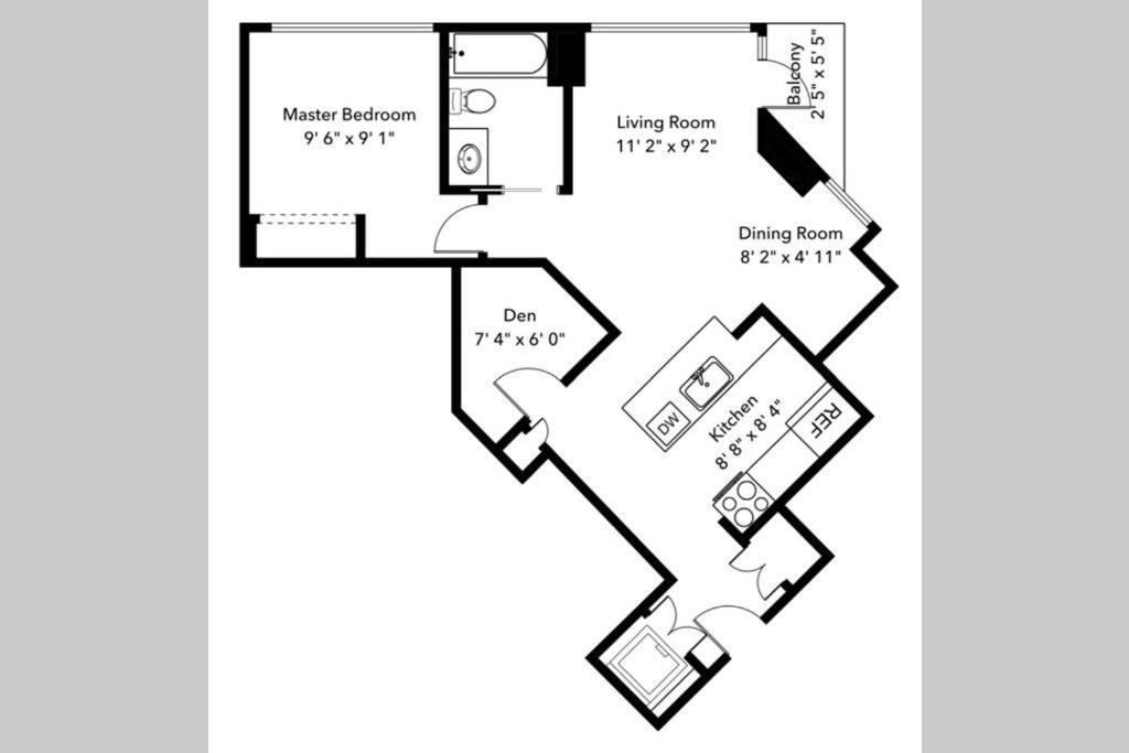 וונקובר Lovely One-Bedroom Apartment With Pool, Hot Tub, And Gym In The Heart Of Downtown, Skytrain 3Min Away מראה חיצוני תמונה